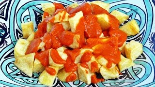 Patatas bravas caseras y fáciles [upl. by Aikmat501]