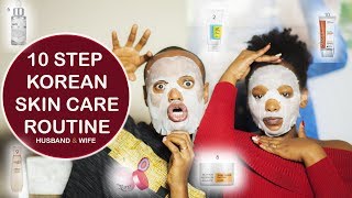 10 STEPS KOREAN SKIN CARE ROUTINE  THE WAJESUS FAMILY [upl. by Alfonzo541]