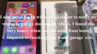 Sharing my smart wifi controlled Stoddart garage door project [upl. by Niamreg]