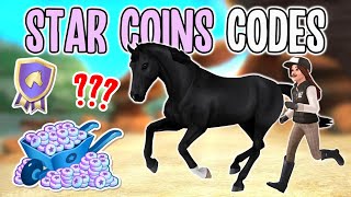 ALL NEW STAR COIN CODES amp FREE STAR RIDER amp 5 MORE CODES COMING SOON [upl. by Yeldar]