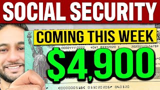 BIG NEWS 4900 Social Security Payment is Coming This Week  SSA SSI SSDI Update [upl. by Anahsor475]