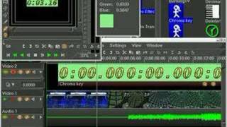 Cinelerra Tutorial chromakey [upl. by Chelsey]