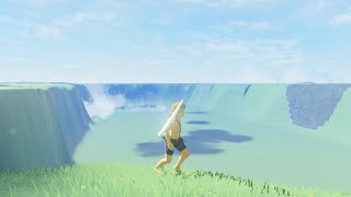 Link Discovers NEW LAND in The Trial of the Sword  Zelda Breath of the Wild [upl. by Illek]