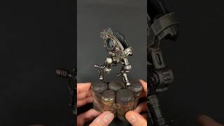 How to paint metal parts for Knight Armiger in few stepswarhammer40k imperialknights miniature [upl. by Caroline]