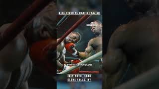 Mike Tyson DESTROYS Marvis Frazier [upl. by Ettenajna749]