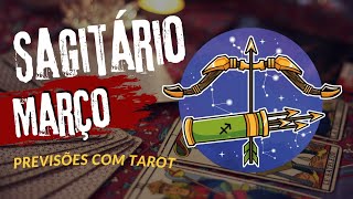 Sagitário ♐ Março A força e a proteção de São Miguel Arcanjo tarot horoscopo [upl. by Narad]