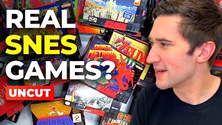 Fake or Legit SNES Games Find One First Look [upl. by Collyer]