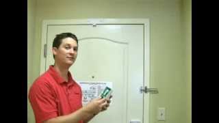 Installing the Amana DigiSmart Door Switch amp Motion Detector DD01 [upl. by Adnelg]