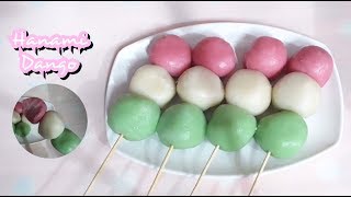 MEMBUAT HANAMI DANGO 🍡 [upl. by Glass]