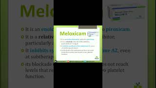 Meloxicam Uses Dosage and Side Effects Explained nsaids medical pharmacology [upl. by Acina]