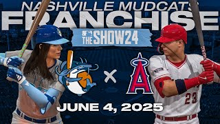 Falling Behind Early Again  MudCats  Angels  MLB The Show 24 [upl. by Sexela136]