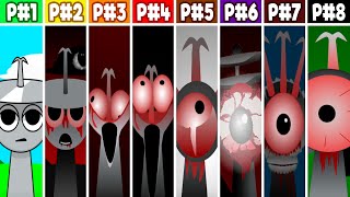 Phase 1 VS Phase 2 VS Phase 3 VS Phase 4 VS Phase 5 VS Phase 6 VS Phase 7 VS Phase 8 Sprunki Mix [upl. by Wilscam]