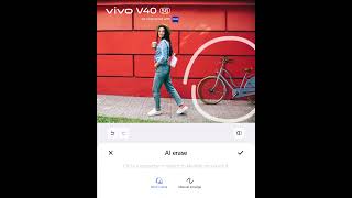 vivo V40 5G – AI Erase [upl. by Eirollam12]