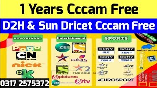 D2H Free Cccam Cline 1 MONTH free tata Sky cline Free full work ok  October 1 2024 [upl. by Mas502]