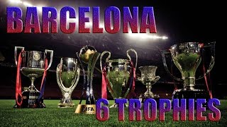 Barcelona 6 of 6 trophies 2009 year  Барселона 6 из 6 трофеев 2009 год [upl. by Gaven]