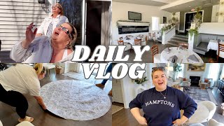 BABY SHOWER VENUE SOLAR ECLIPSE  NEW RUG  DAILY VLOG [upl. by Zenitram]