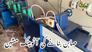 Make Beauty Soap with Automatic Stamping Machine  Start Business with Automatic Soap Making Machine [upl. by Selinski202]