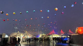 Now live  Winter Tollwood Festival in Munich [upl. by Yttiy617]