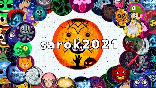 BEST OF SAROK AGARIO MOBILE SOLO GAMEPLAYS [upl. by Otrebireh]