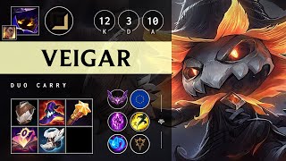 Veigar Carry vs Jhin Legendary  EUW Master Patch 1419 [upl. by Emmuela]