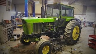 John Deere 4520 Repower Timelapse  Welker Farms Inc [upl. by Hilaria]