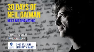 Neil Gaiman Discusses His Writing Method Which He Doesnt Recommend [upl. by Ellenor]