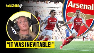 quotIM GUTTED 😠 Spurs Fan Abbi Summers REACTS To Arsenals LATE WINNER Against Leicester 👀 [upl. by August]