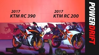 What no one will tell you about the 2017 KTM RC 200 amp RC 390  PowerDrift [upl. by Roobbie]