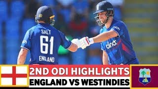 Full Match Highlights  England vs West Indies  2nd ODI 2023  engvswi 2ndodi Highlights [upl. by Yelra]