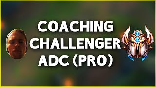 Eagz Coaching PRO CHALLENGER ADC  ADC COACHING  Leemas Caitlyn [upl. by Acirej]