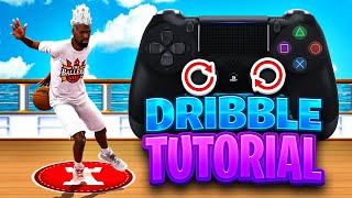 THE 1 BEST DRIBBLE TUTORIAL FOR BEGINNERS IN NBA 2K22 BEST DRIBBLE MOVES  FASTEST COMBOS NBA2K22 [upl. by Ayoj789]