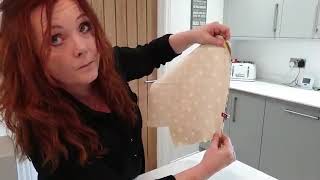 Sewing With Oilcloth TutorialHow to Make Oilcloth Make Up Bag amp Triangular Oilcloth Pouch [upl. by Dorsy]