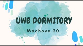 UWB dormitory Máchova 20 Pilsen [upl. by Ssegrub]