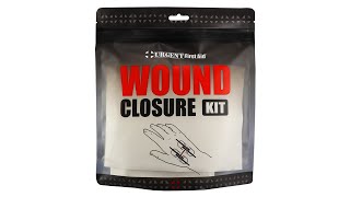 Wound Closure Kit 38 Pieces Urgent First Aid URG3622 [upl. by Giesser41]