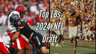 Top Linebackers In The 2024 NFL Draft  With Highlights [upl. by Lohner]