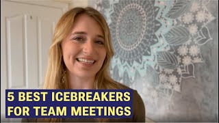 5 Best icebreaker games for office and virtual team meetings [upl. by Ahsanat271]