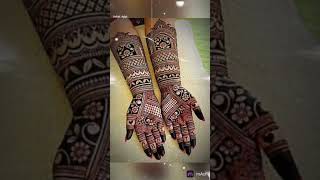 Bridal mehandi Azeen Angel block YouTube shortvideo video viral🌹🌹🌹💞💞 [upl. by Rider]