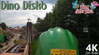 Dino Disko  4K OnRide  Parc Saint Paul  Zamperla Disko Coaster  POV [upl. by Scott]