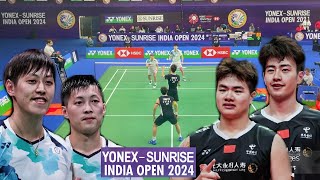 LIANG WEI KENGWSNG CHANG VS LEE JHEHUEIYANG POHSUAN YONEXSUNRISE INDIA OPEN 2024 [upl. by Blondelle]