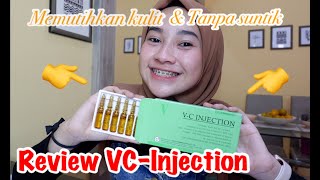 Memutihkan kulit tanpa suntik dengan VC Injection [upl. by Aisyle]