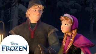 Anna and Kristoff Journey Up The North Mountain  Frozen [upl. by Clari359]