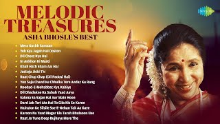 Melodic Treasures  Asha Bhosle  Best Songs  Dil Cheez Kya Hai  Mera Kuchh Samaan  Rat Chup Chap [upl. by Allebara]