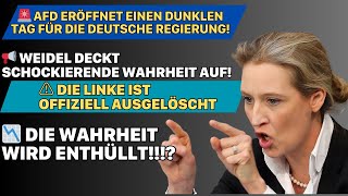 Selbst der Moderator ist fassungslos angesichts dessen was Alice Weidel durchmachen musste [upl. by Farrel242]