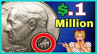 Rare 1 Dime 1997 In Circulation Worth 1 Million And Heres How To Spot Them [upl. by Annoirb]