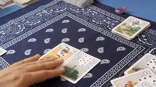 Aula de Baralho Cigano  Quando cartas negativas se anulam [upl. by Nelra]