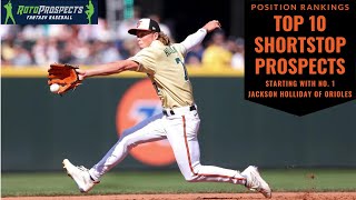 Position Rankings Top 10 Shortstop Prospects [upl. by Wenona]