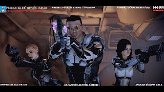 Mass Effect 2 Legendary Edition Modded Combat Reimaged Kasumi  Stolen Memory The Party [upl. by Adien]