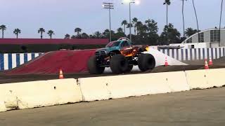 Los Angeles County Fairplex kaboom 2024 monster trucks [upl. by Weinreb]