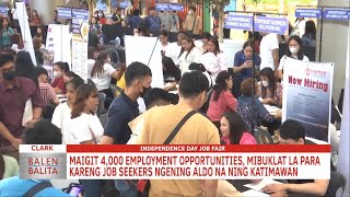 Maigit 4000 employment opportunities mibuklat la para kareng job seekers  CLTV36 News Clip [upl. by Enram834]