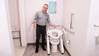 Dignity Lifts Deluxe Toilet Lift  DL1  Introduction Video [upl. by Ailerua]